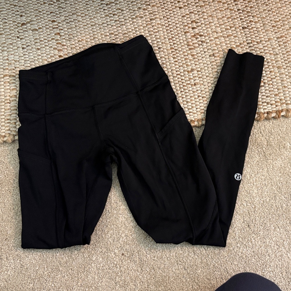 lululemon athletica Black High-Rise Leggings